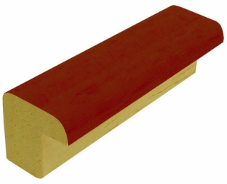 Rámová lišta DANTIK - 2150 | KOSTIČKA hnědá mořená